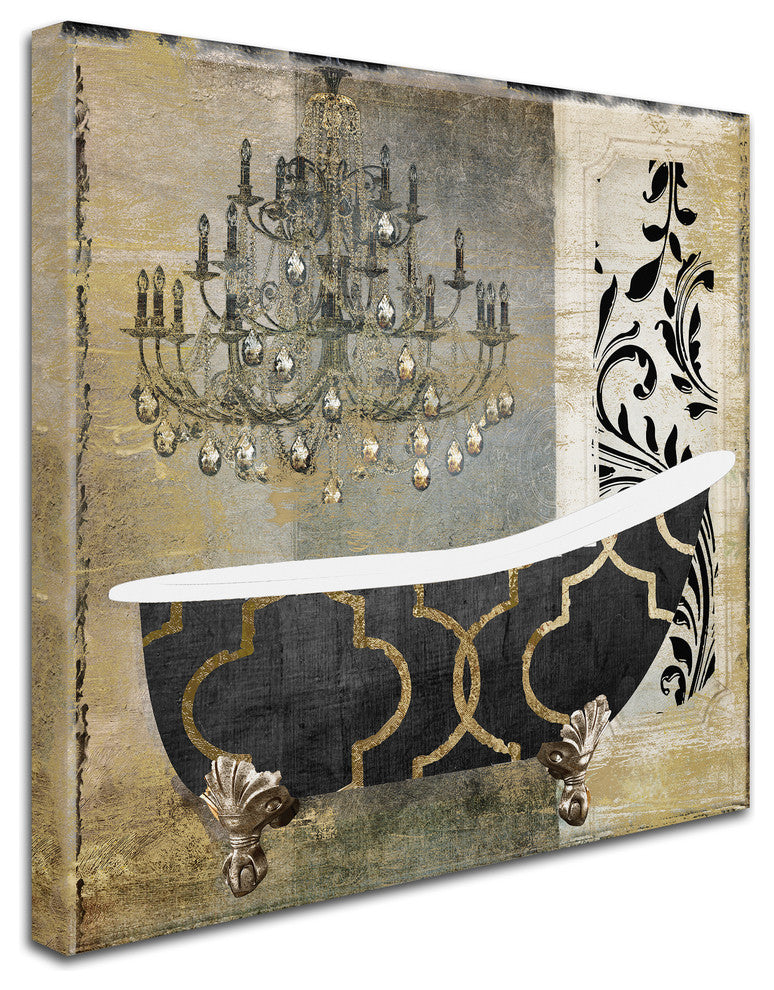 Color Bakery 'Paris Bath II' Canvas Art, 18x18
