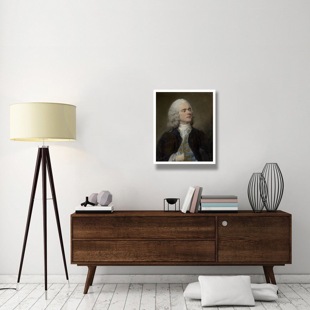 "Charles-Francois Pinceloup de la Grange" Paper Art, 24"x30"