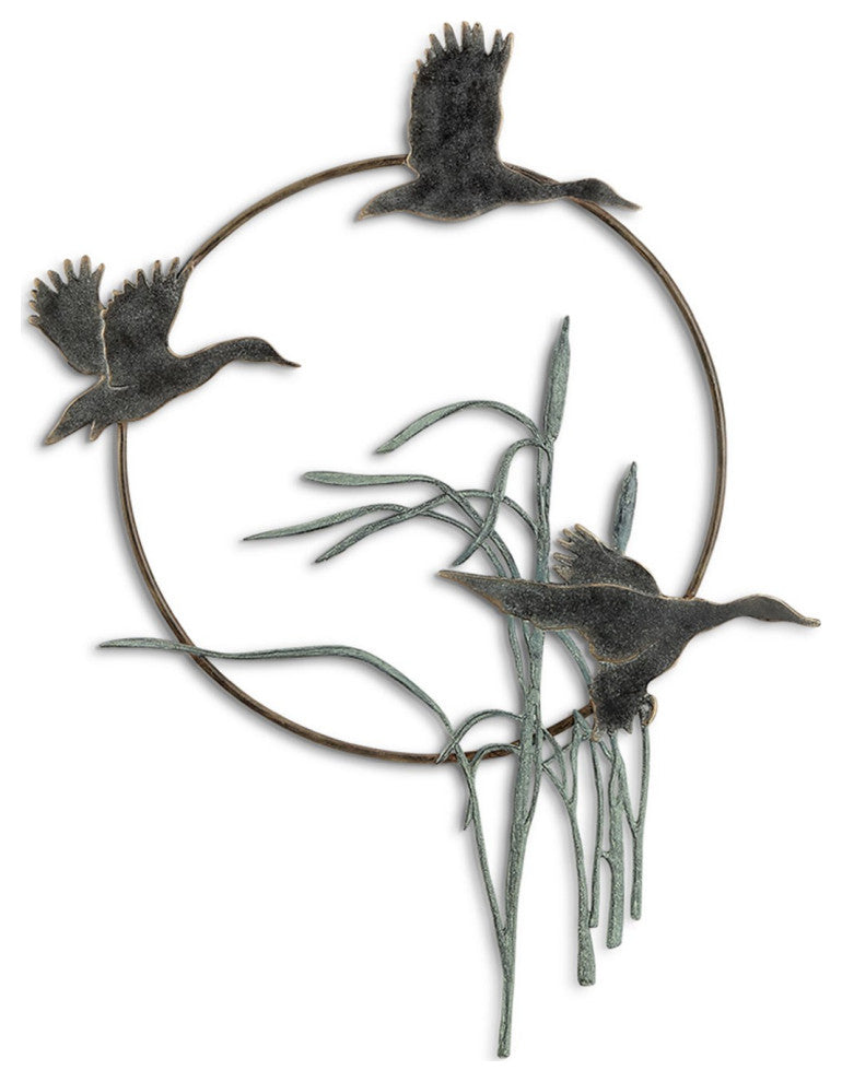 SPI Duck Trio Garden Wall Hanging