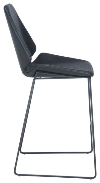 Safavieh Masami Counter Stool, Black/Black