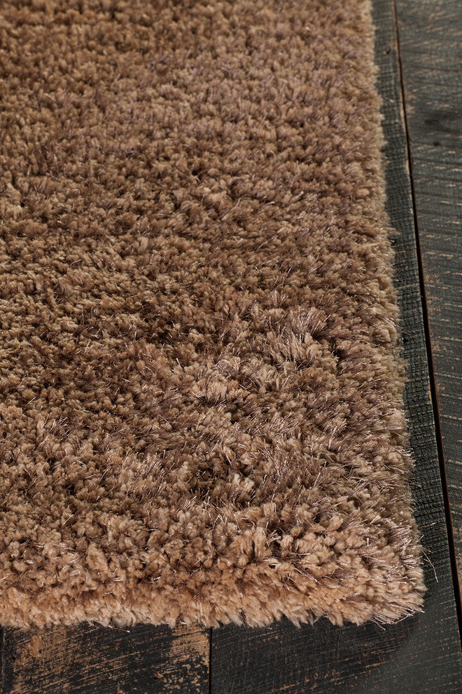 Oona Hand Tufted Rectangle Area Rug, 7'3/4" x 10'1/2", Tan