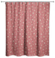 Red Twinkle 71x74 Shower Curtain