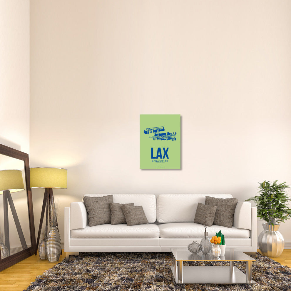 "LAX Los Angeles Poster 1" Fine Art Print