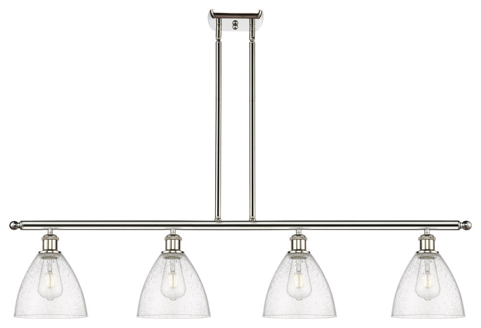 Innovations 516-4I-PN-GBD-754-LED 4 Light Island Light, Polished Nickel