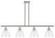 Innovations 516-4I-PN-GBD-754-LED 4 Light Island Light, Polished Nickel