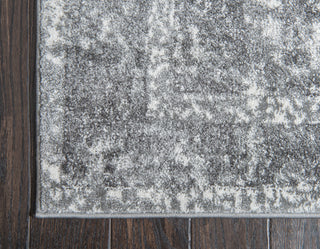 Unique Loom Gray Gabrieli Rosso 5' 0 x 8' 0 Area Rug