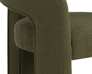 Isidore Dining Armchair, Copenhagen Olive