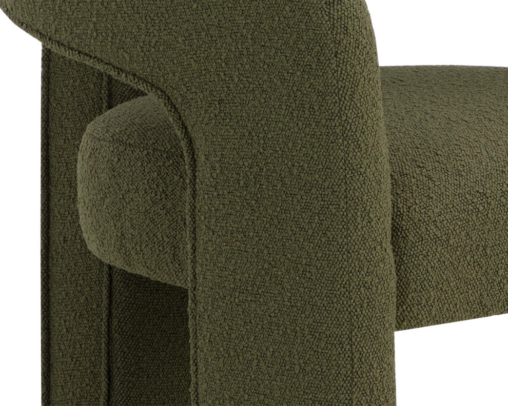 Isidore Dining Armchair, Copenhagen Olive