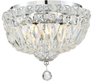 Crystorama Lighting Group ROS-A1004-CL-MWP Roslyn 4 Light 12"W - Polished