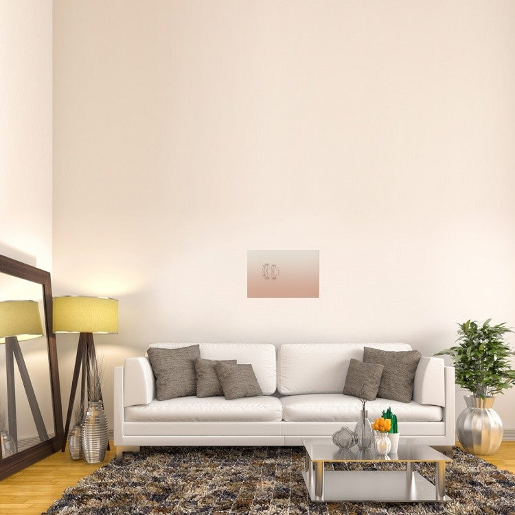 "Pink Silence" Stretched Canvas Giclee by Natalia Rublina, 24"x16"