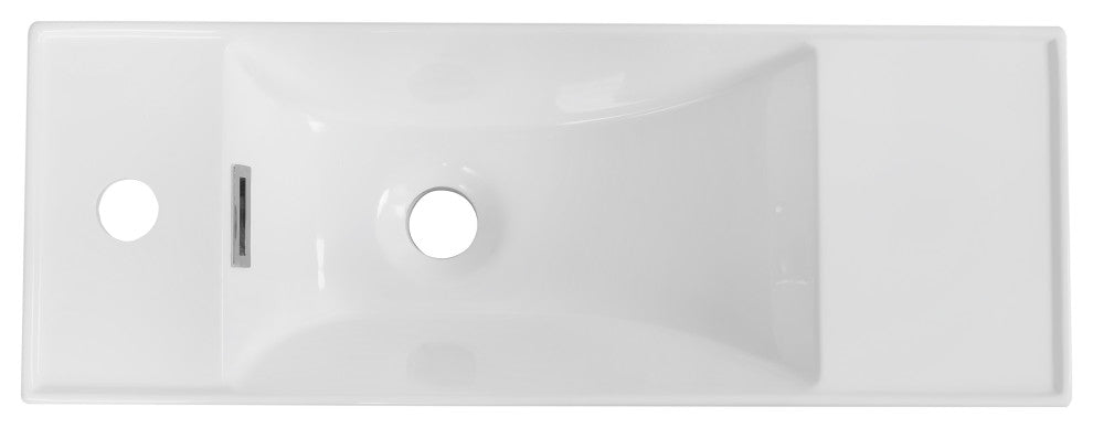 24" Solid Surface Resin Streamline K-2015-24 Vanity Top