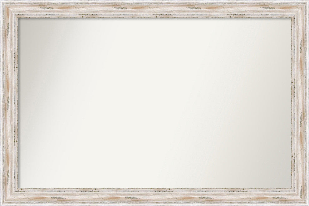 Wall Mirror Choose your Custom Size, Alexandria White Wash