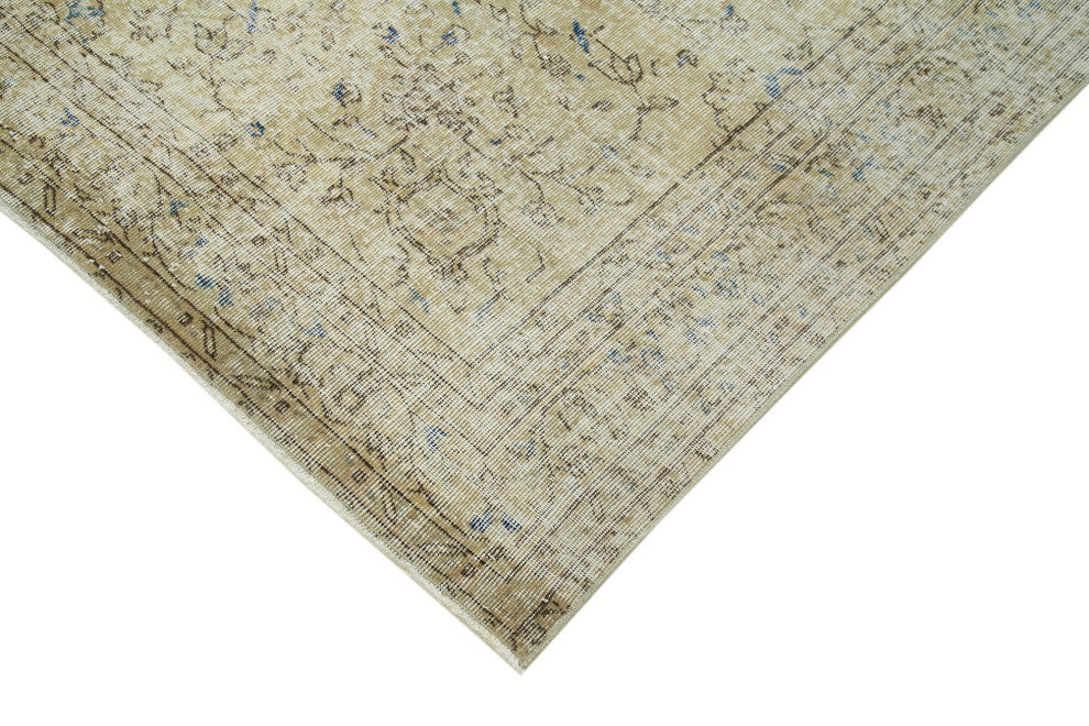 Rug N Carpet - Hand-knotted Turkish 6' 8" x 9' 2" Contemporary Area Rug