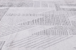Low-Pile Auden Gray/Ivory Rug, Gray, 8'8"x12'