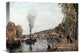 "The Seine at Marly" Stretched Canvas Giclee by Camille Pissarro, 16"x12"