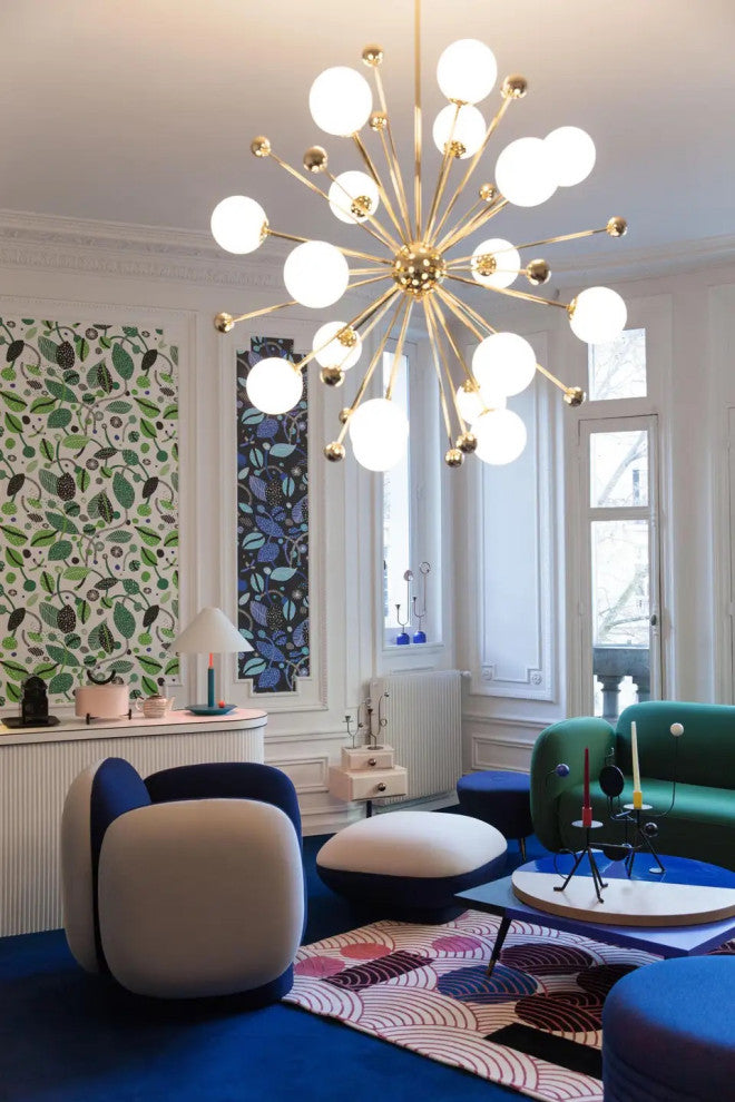 Magic Sputnik Chandelier Lighting, 12 Lights