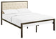 Mia Full Fabric Bed
