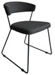 First of A Kind Adria Dining Chair Dark Gray