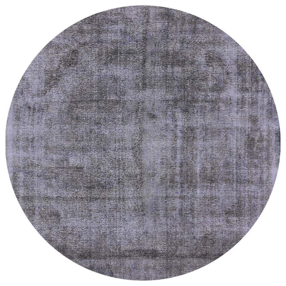 Ahgly Company Indoor Round Mid-Century Modern Area Rugs, 5' Round
