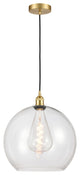 Innovations 616-1P-SG-G122-14 1-Light Pendant, Satin Gold
