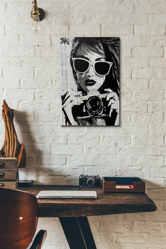 Epic Graffiti "Shoot" by Loui Jover, Giclee Canvas Wall Art, 12"x18"