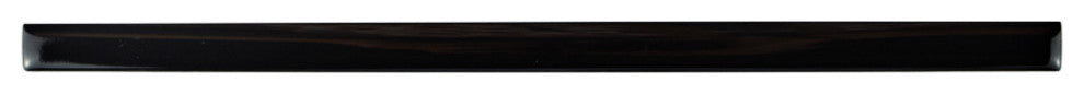 Listelo Ceramic Liner Wall Trim Tile, Nero, Listelo Liner