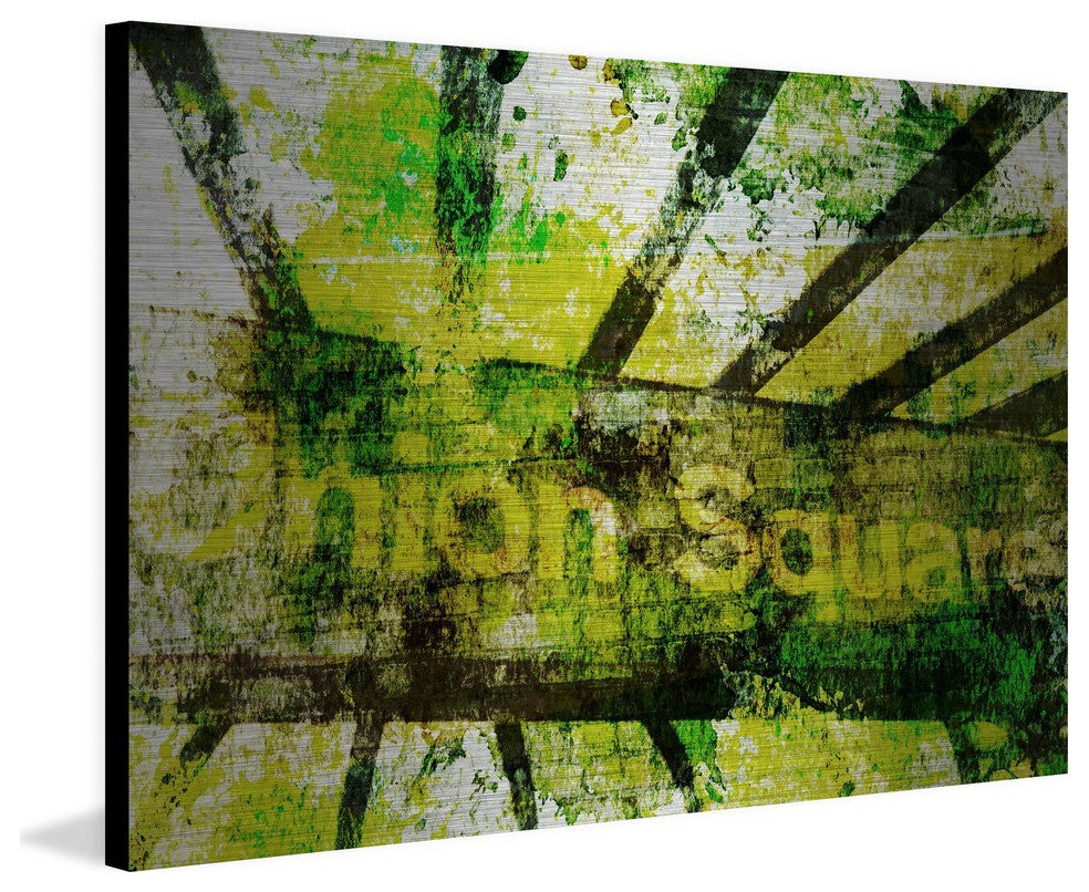 "Union Square" Print on Brushed Aluminum, 60"x40"