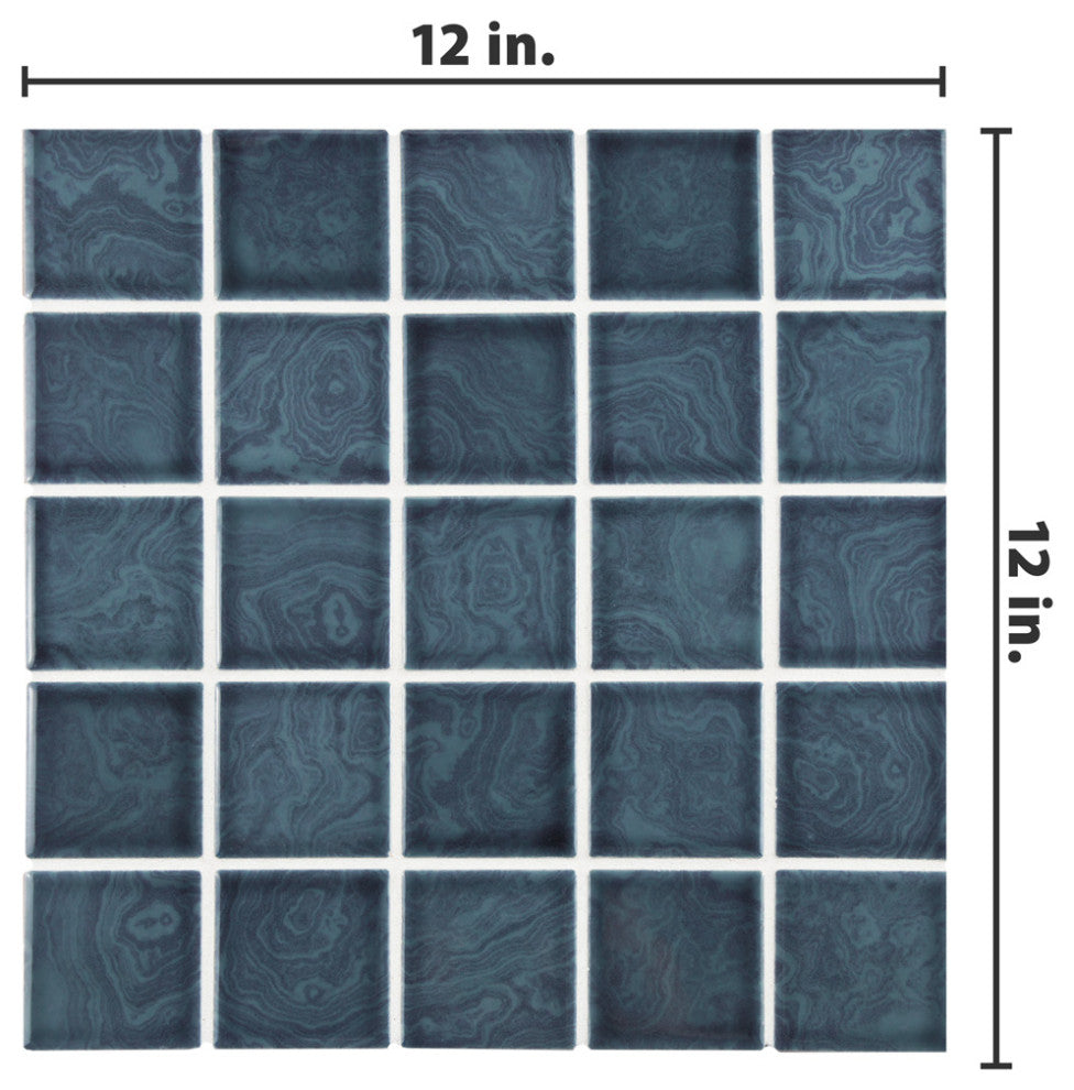 Resort Beach Blue Porcelain Floor and Wall Tile