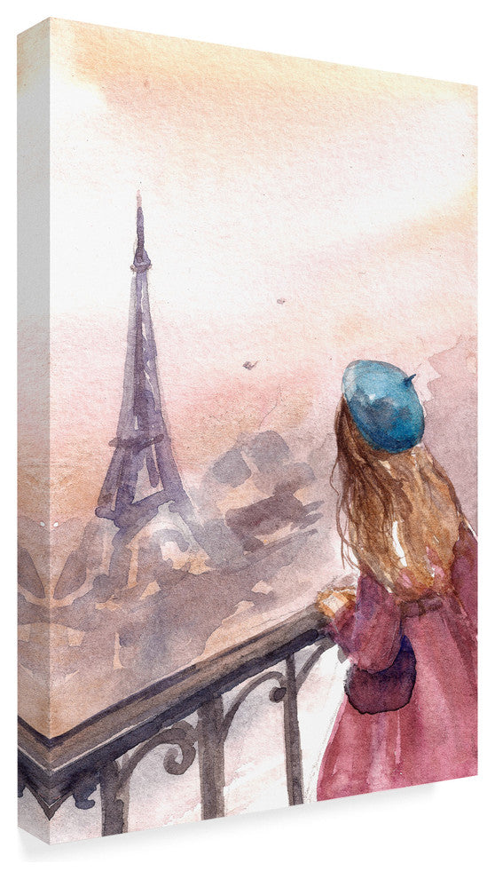 "Paris" by Irina Trzaskos Studio, Canvas Art, 22"x32"