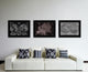 Europe Vintage Vivid Sepia Map Canvas, 28"x37"