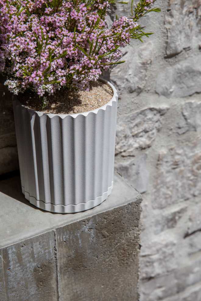 Veradek Demi Series Demi 6" Planter, White, 6 Inch, 1 Pack