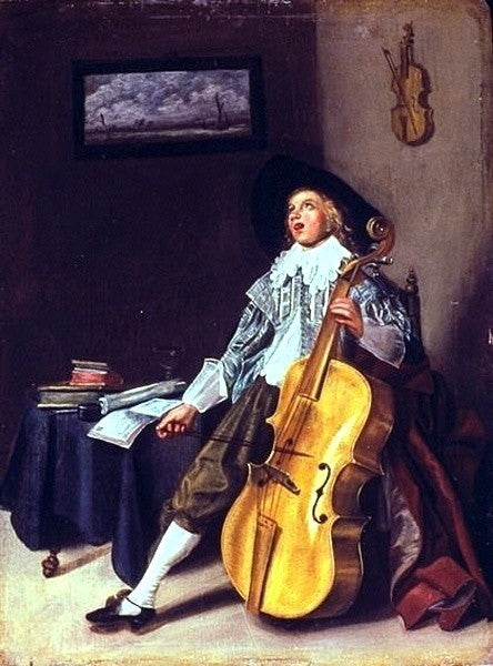 Dirck Hals Das Solo Wall Decal