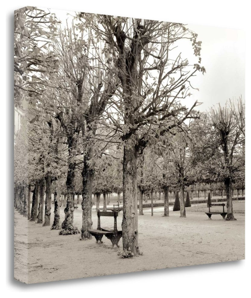"Banc De Jardin - 63" By Alan Blaustein, Giclee Print on Gallery Wrap Canvas
