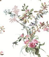Wild Flowers Rose Peel and Stick Wallpaper