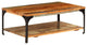 vidaXL Coffee Table End Table with Storage Side Table Solid Reclaimed Wood
