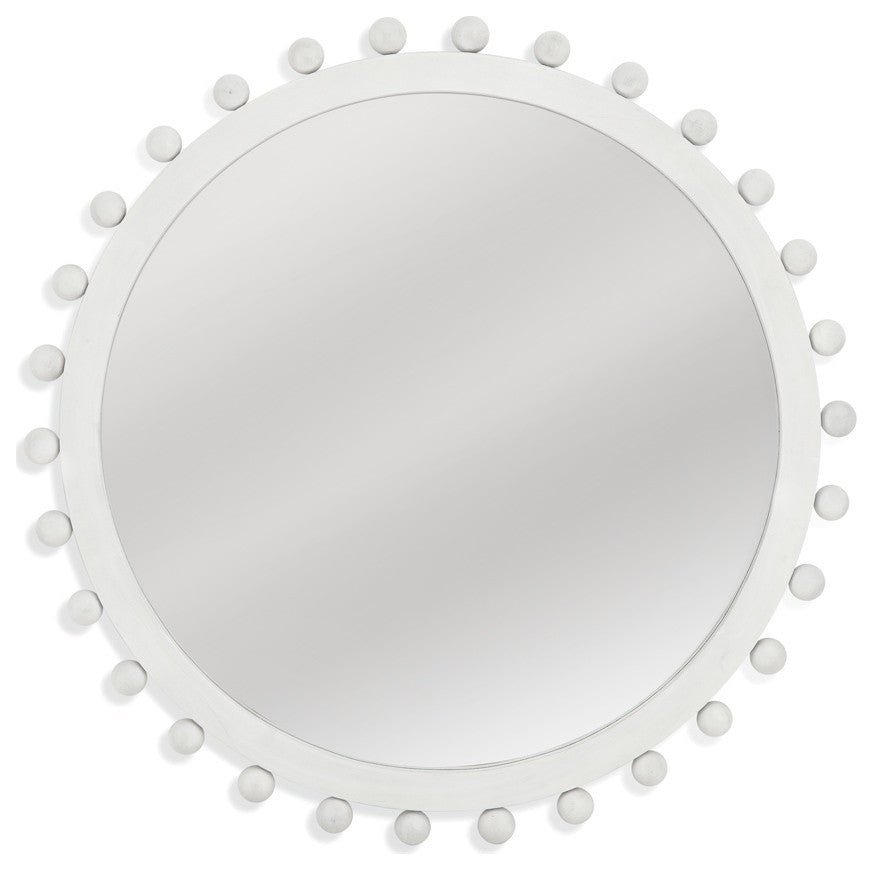 Allard Wall Mirror - Distressed White