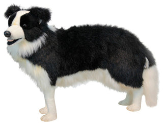 Border Collie Standing Stuffed Animal