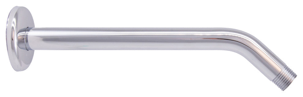 10" Shower Arm In Oil Rubbed Bronze, Polished Chrome