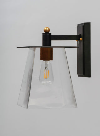 Maxim 10313 Chalet 1 Light 13" Tall LED Outdoor Wall Sconce - Bronze / Gold /