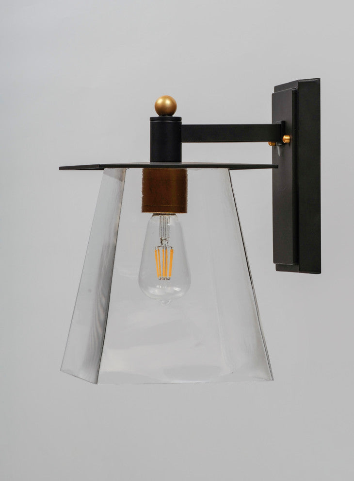 Maxim 10313 Chalet 1 Light 13" Tall LED Outdoor Wall Sconce - Bronze / Gold /