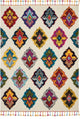 Nourison Moroccan Casbah Ivory/Multicolor Area Rug, 3'11"x6'