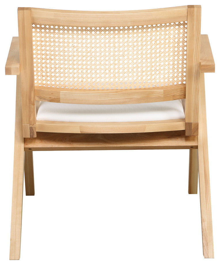 Safavieh Couture Krystine Rattan Accent Chair, Natural, Natural