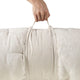 Intelligent Design Edelia Lounge Floor Pillow Cushion, Aqua Blue, Ivory