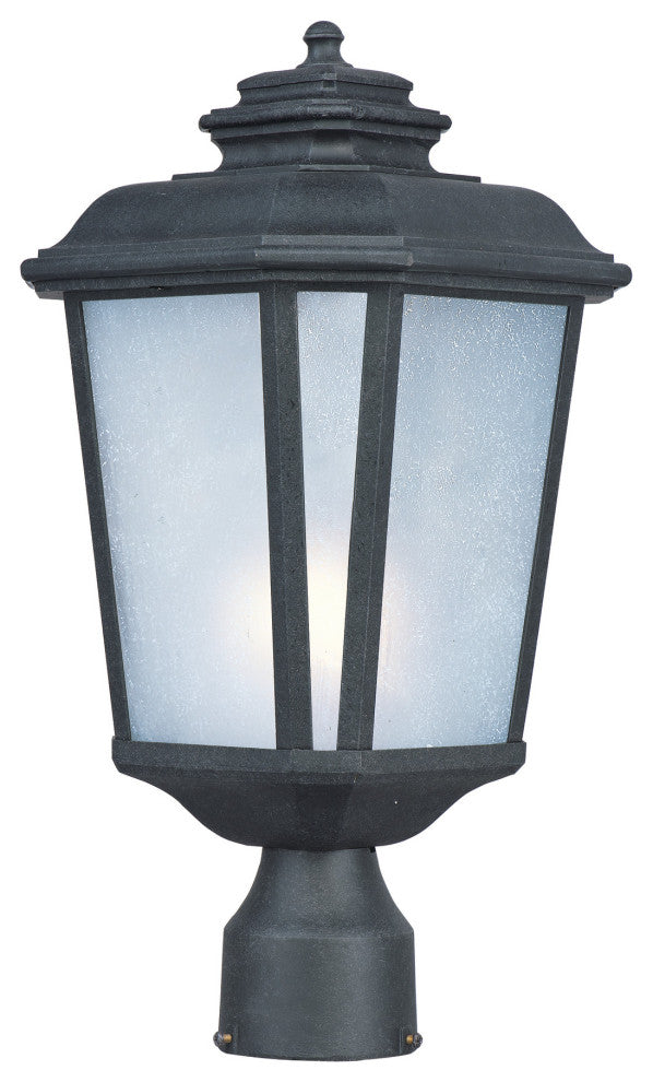 Maxim 3340 Radcliffe 18" Tall 1 Light Post Light - Black Oxide