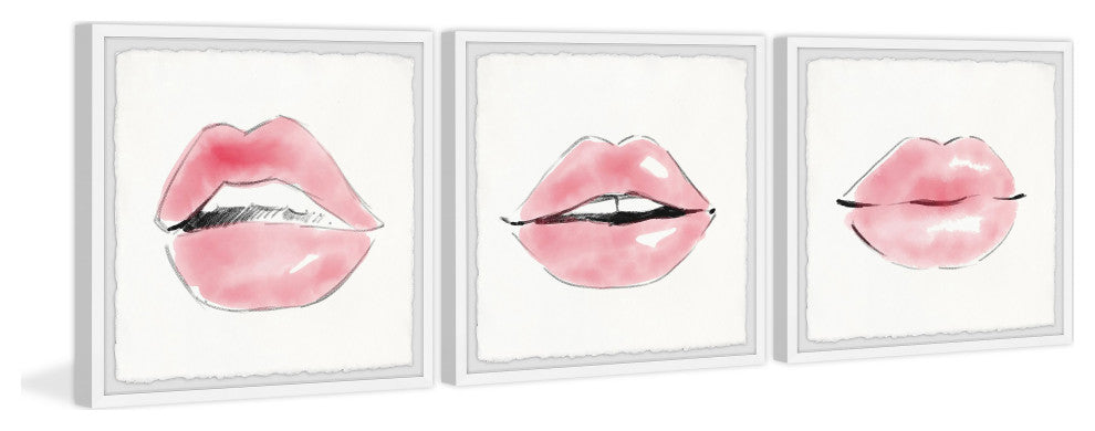 What's New Triptych, Set of 3, 18x18 Panels