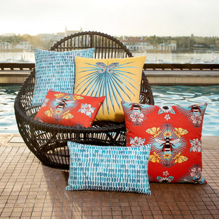 Thumbprint Aruba Indoor/Outdoor Performance Pillow, 20"x20"