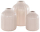 Safavieh Joss Ceramic Vase, Ivory