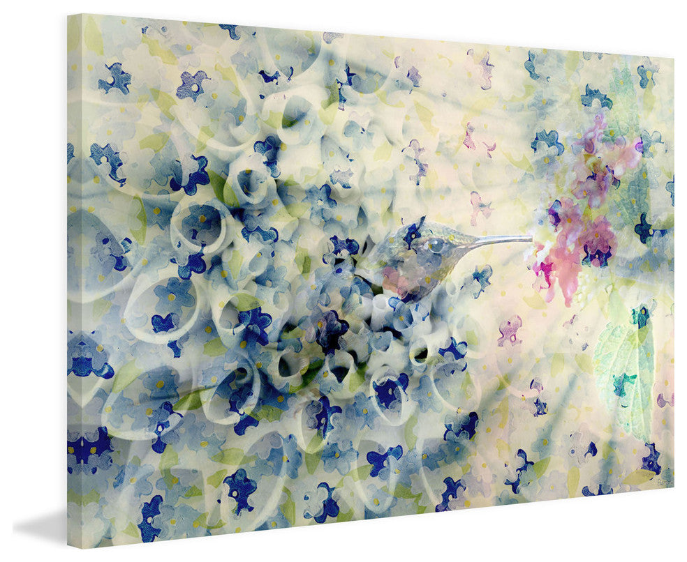 "Humming" Fine Art Canvas Print, 45"x30"