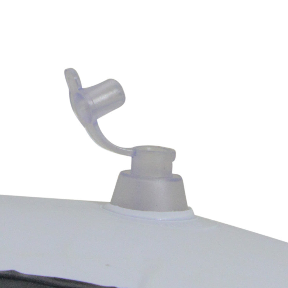 10" Inflatable Black and White Orca Whale Squirter Swimming Pool Float