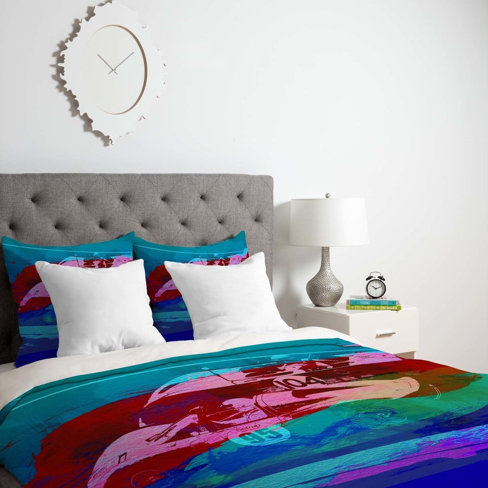 Deny Designs Naxart Competition Duvet Cover - Lightweight